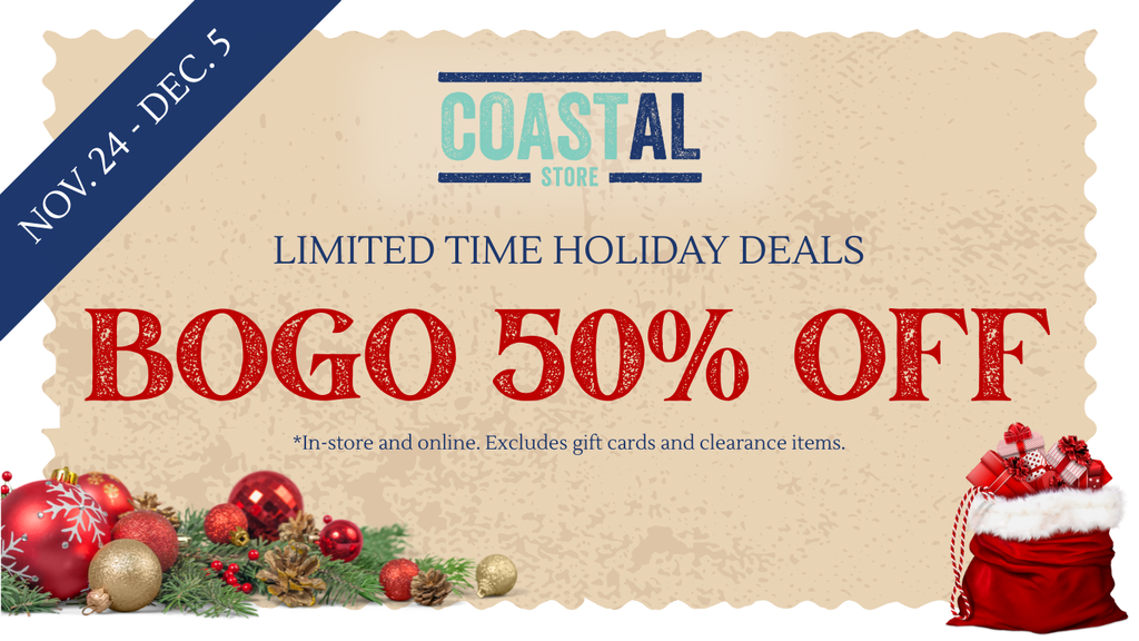 coastal store holiday shopping